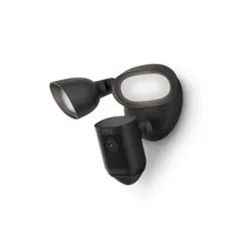Floodlight Cam Pro with 2K Video and Ring Vision, 2 LED Lights, Dual Band Wi-Fi