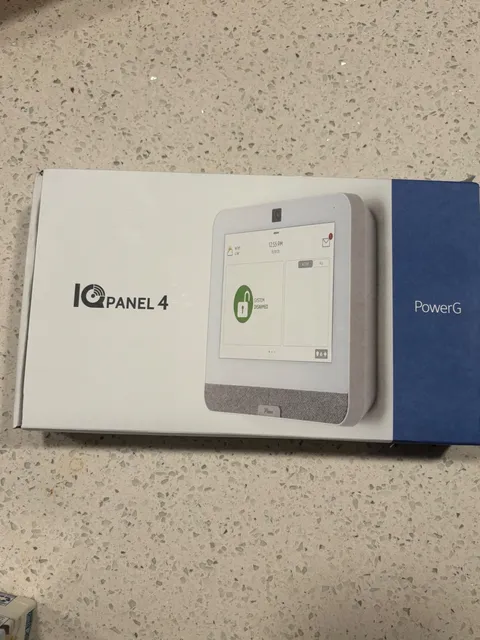 QOLSYS iQ4 iQP4018 Panel 4 ALARM SYSTEM PowerG LTE 2GIG HONEYWELL 345 MHz 