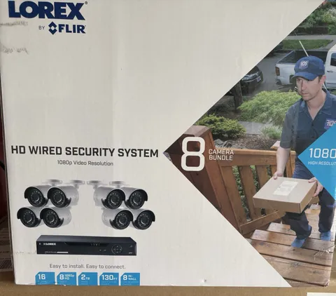 Lorex Wired 1080p HD Security System 16-Channel 8 Cameras 2TB Night Vision