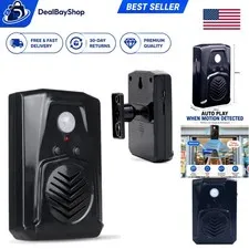 Battery-Powered Motion Activated Sound Player - Ideal for Shops and Offices