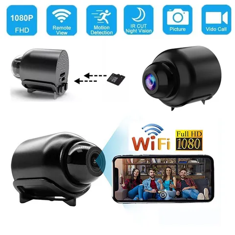1080P Mini Camera CCTV WiFi HD IP Night Vision Camcorder Home Security Cam