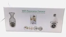 Wifi Panorama Camera 360 Degree Viewing Remote Viewing Model YIIOT E27 White New