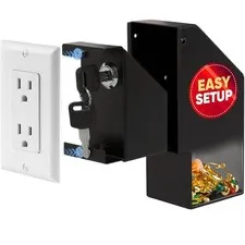 Hidden Wall Safe Outlet Real Plate Secret Storage Between Studs