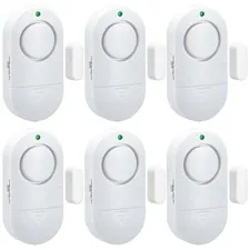 Door and Window Alarm Sensor 120DB Chime 2 in 1 - Home Security for Store