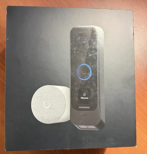 NEW Ubiquiti UniFi G4 Doorbell Pro PoE Kit UVC-G4-DOORBELL-PRO-POE-KIT Black