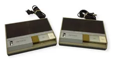 🍉TWO Realistic Plug N Talk FM Wireless Intercoms 43-212B Radio Shack AS IS - R7
