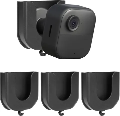 3 Pack Blink Indoor & Outdoor Camera Mount, No Drill HBV Adhesive Wall Mount Com