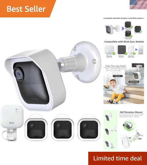 All-New Blink Outdoor Camera Housing and Mounting Bracket for Outdoor 4/2K+, ...