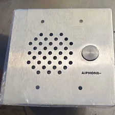 Aiphone Misco DC22WP-20A Audio Intercom Door Entry Speaker Panel Metallic