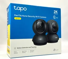 TP-Link Tapo 2K Pan/Tilt Security Camera Motion Detection 2 pack - C211P2
