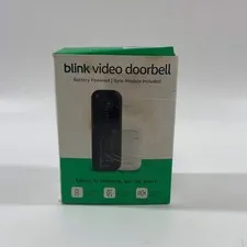 blink video doorbell Camera 2nd Generation Black