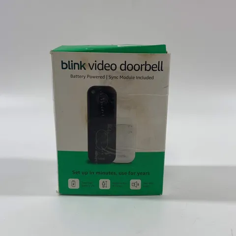 blink video doorbell Camera 2nd Generation Black