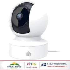 Multi-Room Indoor Camera with Motion Tracking, 2-Way Audio & Easy Installation