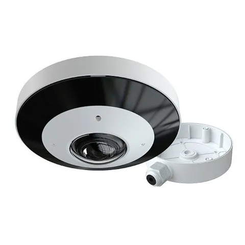O6MDP4 6MP Indoor / Outdoor 360° Fisheye IP Camera, Smart IR, 1.65mm Lens