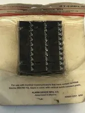 Ademco 4142BLK Terminal Block Kit for Home Security System Black NEW