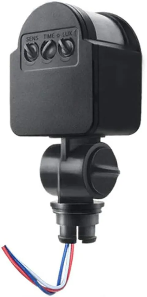 Outdoor LED Motion Sensor Light Switch 110 220V Infrared PIR Detection Wall Lamp