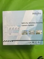 Hiseeu 16CH 4K WiFi Security Camera System 4 Camera HDD Outdoor