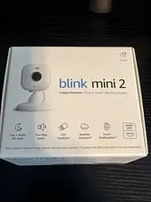 Blink Mini 2 Smart Security Camera 2nd Gen Indoor Outdoor White 1080p HD Alexa