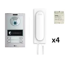 Duox Connect 4 Home Kit with Fermax Phones