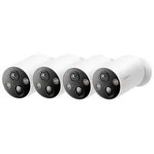 TP-Link Tapo TC85 2K Wire-free Smart Security Camera, 4-pack 2041100