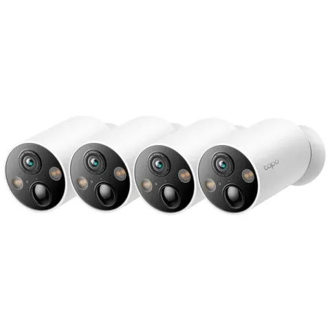 TP-Link Tapo TC85 2K Wire-free Smart Security Camera, 4-pack 2041100