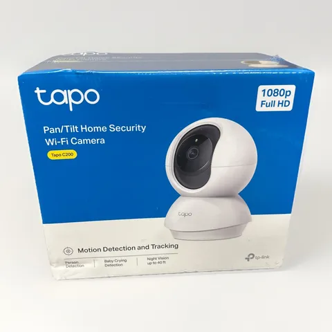 TP-Link C200 Tapo Pan/Tilt Security Camera /Baby, Pet Camera w/Motion Detection