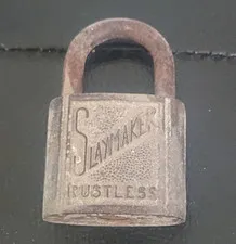 Jaymaker Rustless Keyed Padlock Made in USA Metal Gray Metallic Finish