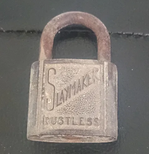 Jaymaker Rustless Keyed Padlock Made in USA Metal Gray Metallic Finish