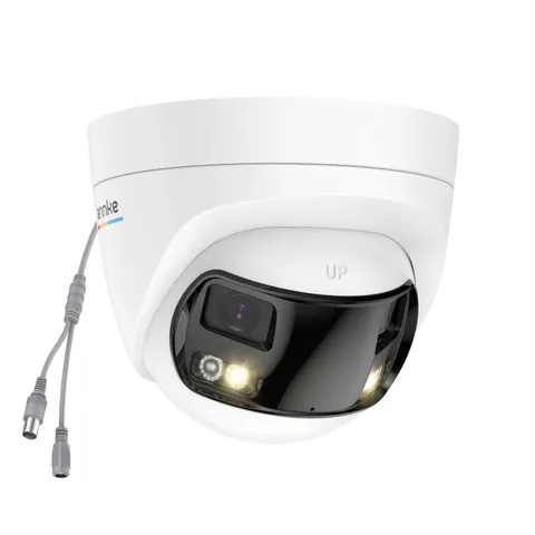 5MP Analog Dual-Lens Security Camera, Wired Add-On Dome Camera for TVI Analog...