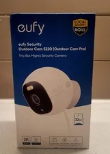 New eufy Wired Outdoor 2k Surveillance Camera E220 with Spotlight 2.4 GHz Wifi