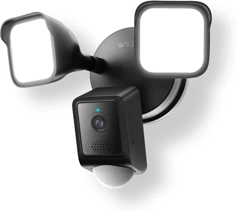 Wyze Wired Outdoor Wi-Fi Floodlight v2 Home Security Camera with 2K Video