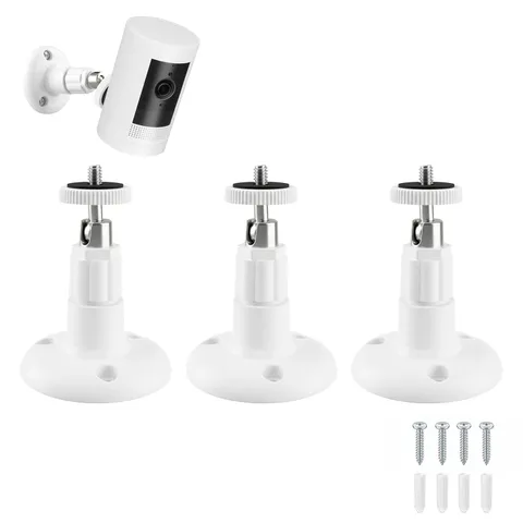 3 Pack Camera Wall Mount Bracket Compatible with Ring Stick Up Cam, Ring Outd...