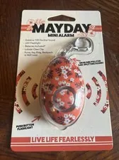 w7o trip Mayday keyring Floral Orange Defense LOUD ALERT  Alarm Emergency SEALED