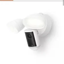 Ring Floodlight Cam Pro Wired 2nd Gen (Newest Model) Retinal 4K - White