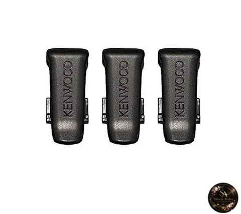 Kenwood J29-0700-13 Belt Clips (Set of 3) for UBZ-LK20 LM20 LP20 and UTB10