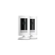 Ring Stick Up Cam Battery Wireless Outdoor/Indoor White 2-Pack NEW With Batterys