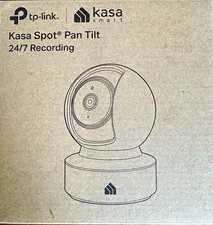TP-Link Kasa Spot Pan/Tilt EC70 Indoor Wi-Fi Camera 1080p Night Vision 2-Way