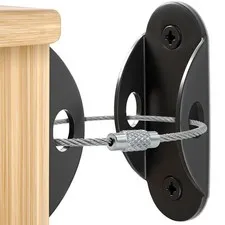 Anclajes para muebles (paquete de 10) a prueba de bebés, correas para muebles