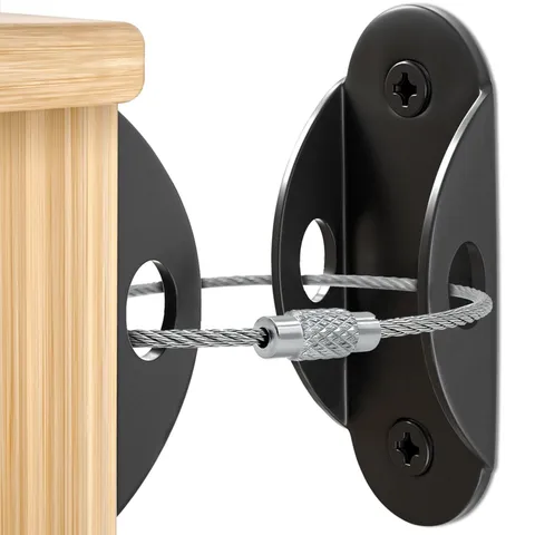 Anclajes para muebles (paquete de 10) a prueba de bebés, correas para muebles