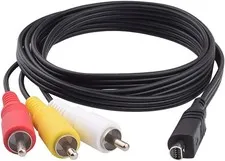 Replacement Sony AV Cable for Handycam, VMC-15FS VMC-30FS 10Pin Audio Video C...