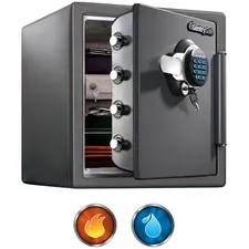 Alloy Steel Fireproof Safe, 1-hr Protection