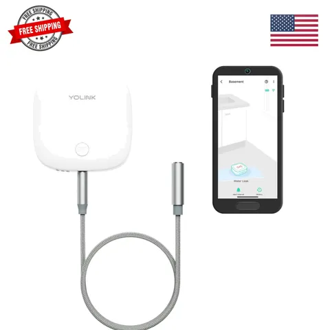 Water Leak Sensor 2,1/4 Mile World's Longest Range Smart Home Water Leak Sens...