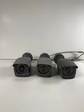 Q-SEE QD6508B-4H Gray Outdoor Security Color Camera Lot Of 3 For NTSC System