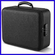 Waterproof Fireproof Document Box with Zipper Lock - 15" x 4.1" Classic Design