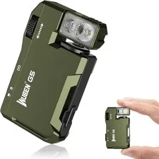 WUBEN G5 Rechargeable EDC Flashlight 400 Lumens Mini LED Keychain Light RGB