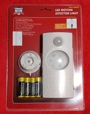 Bunker Hill Security LED Motion Detector Light Wireless Battery Powered 99938