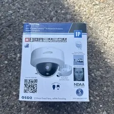 Speco O5T1G 5 Megapixel Network IR Outdoor Dome Camera with 2.8mm Lens
