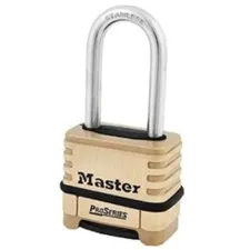 Master Lock Brass ProSeries Set Your Own Combination Lock, Outdoor Compact