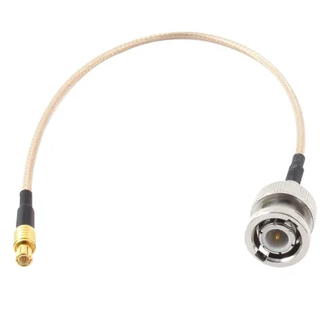 MCX Male to BNC Male Adapter Connector RG316 Coaxial Cable 25cm Long