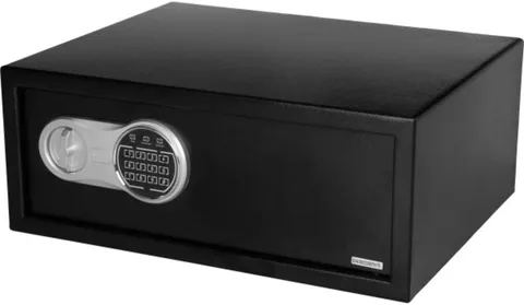 Safe Box Digital Security Box W/ Keypad & 2 Manual Override Keys Protect Money